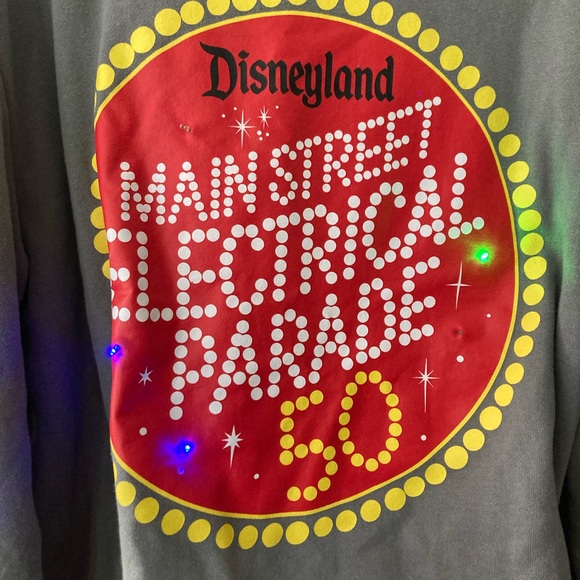 Gray light up pullover sweater - Picture 7 of 7